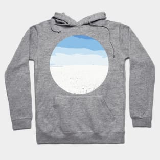 Blue Skies White Sand Hoodie